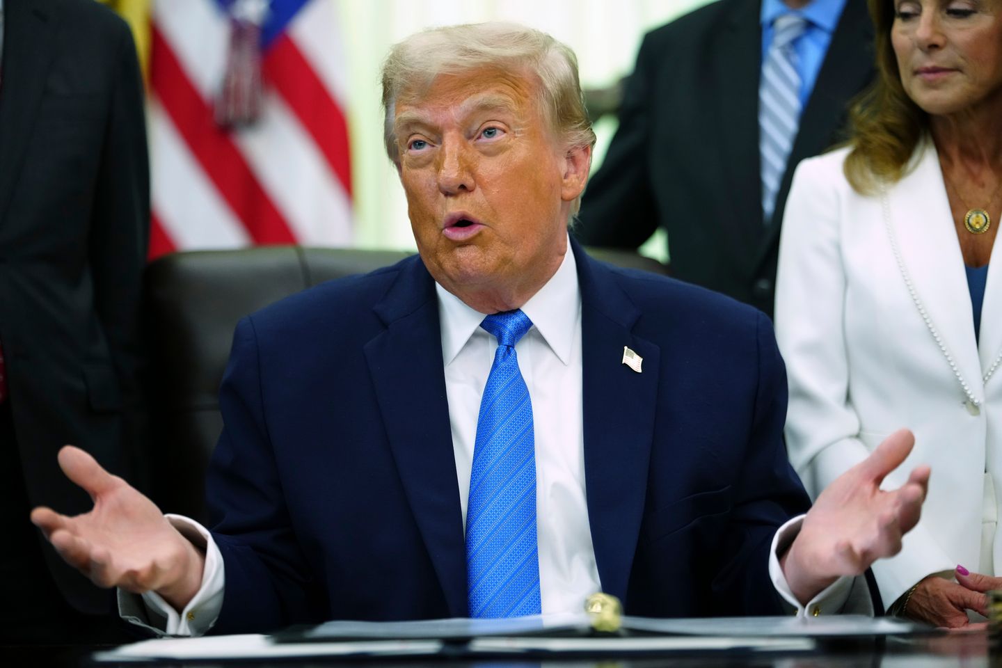 Trump Criticizes Iran's Peace Negotiations Pace and Threatens Strikes