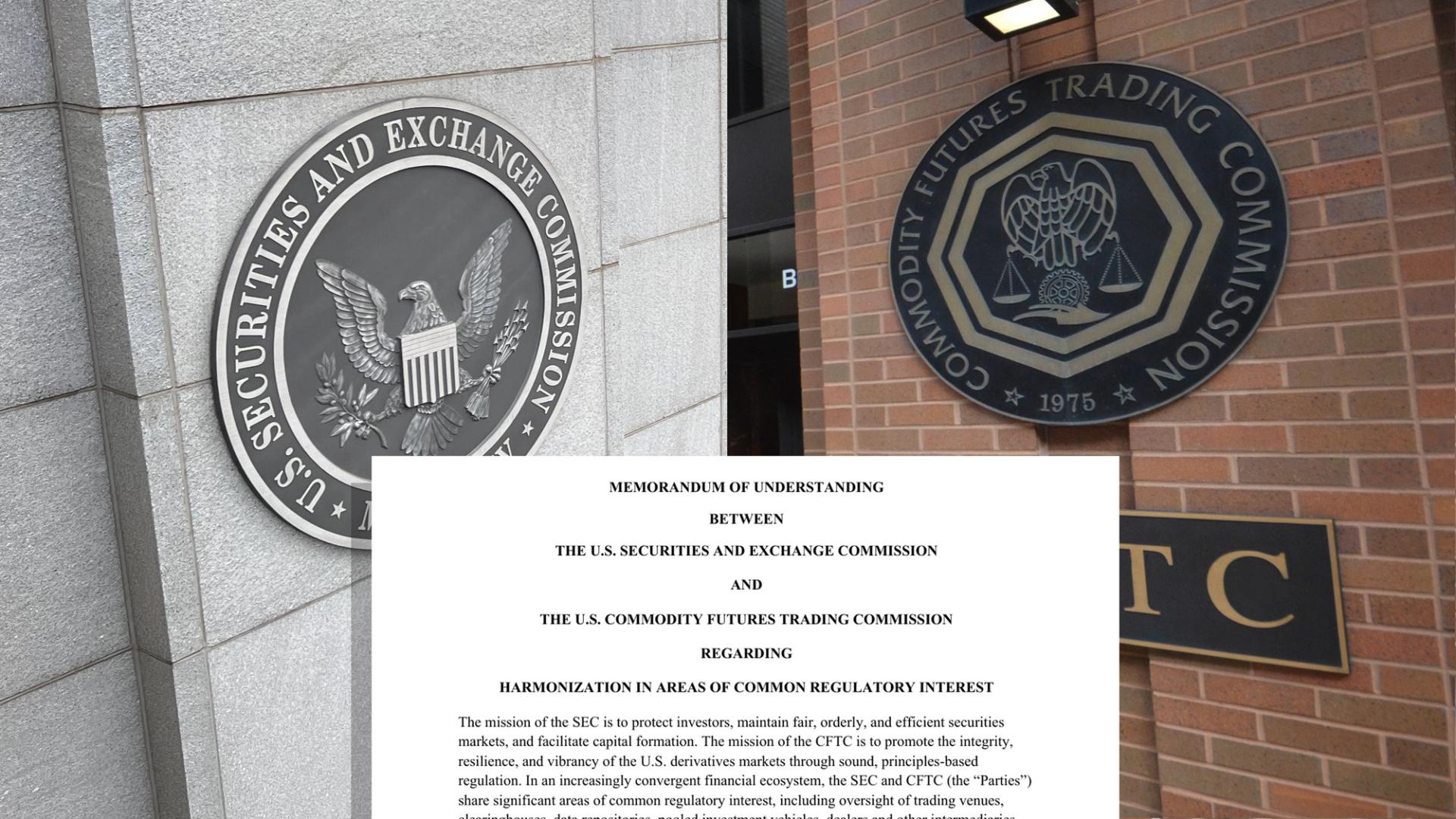 SEC and CFTC Reach Deal for Combined Crypto Oversight