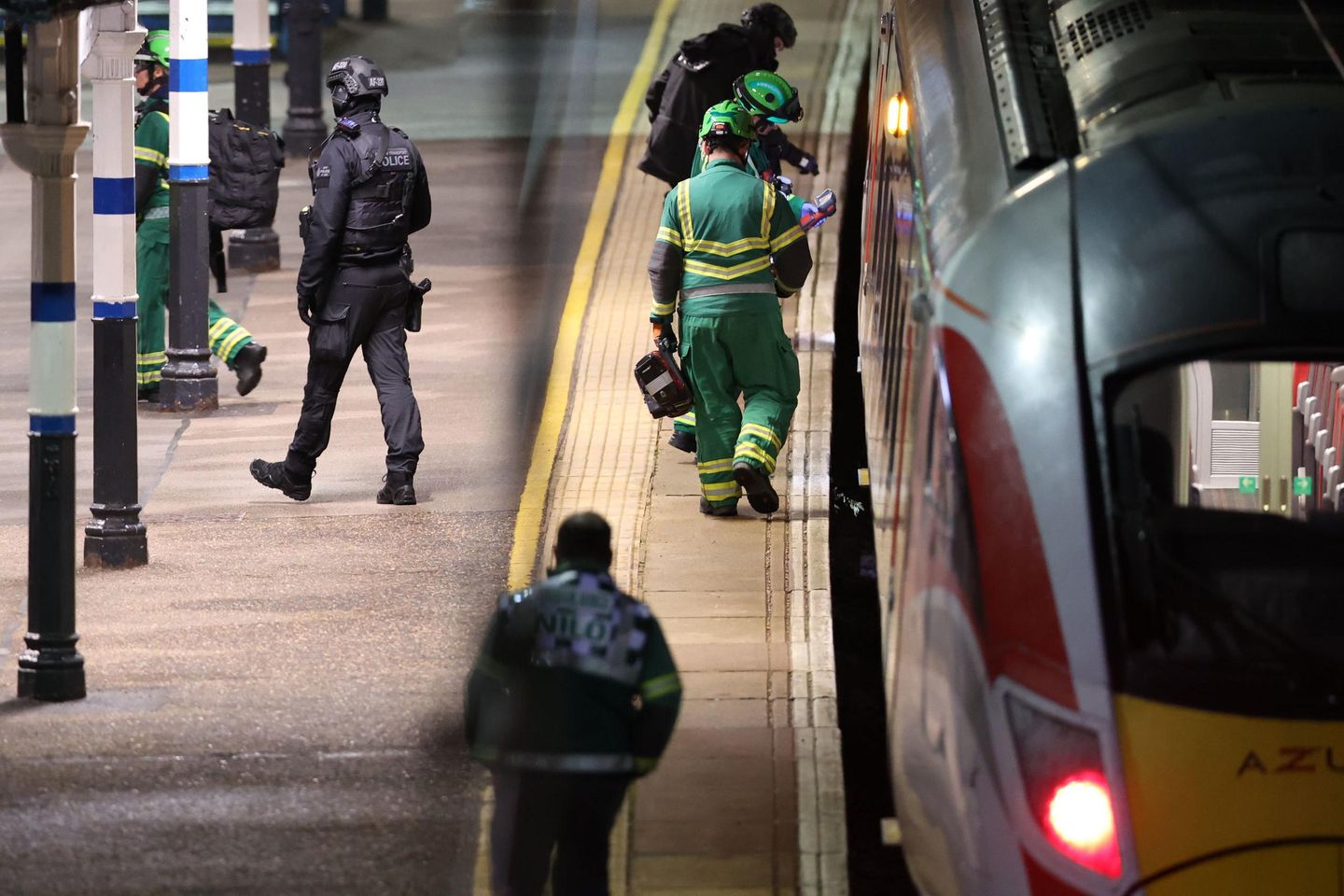 Fatal Stabbing Attack on London-Bound Train Leaves 10 Hospitalized