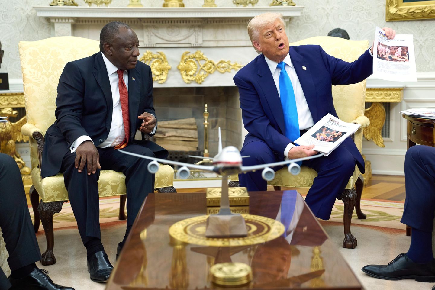 Tension Arises at White House Meeting Over Genocide Reports in South Africa