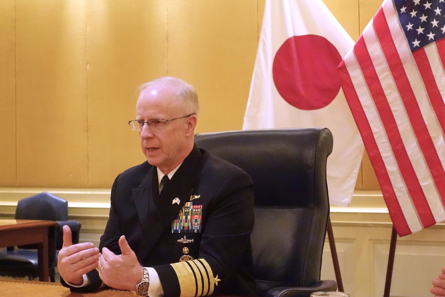 U.S. Navy's Chief of Naval Operations Unveils 'Hedge' Strategy for Global Dominance