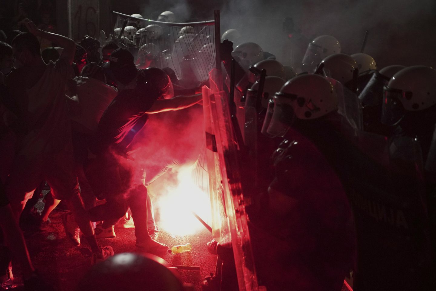 Violent Crackdown on Serbian Protesters Demanding Free Elections