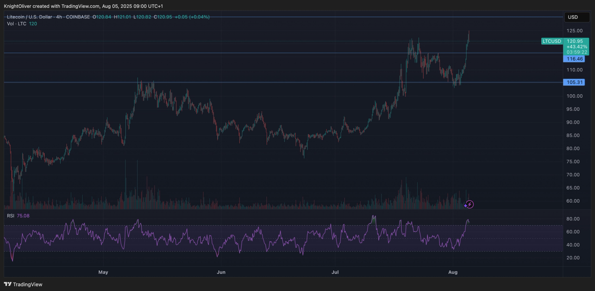 Litecoin Rallies as Investors Pin Hopes on ETF Approval and Increased Merchant Adoption