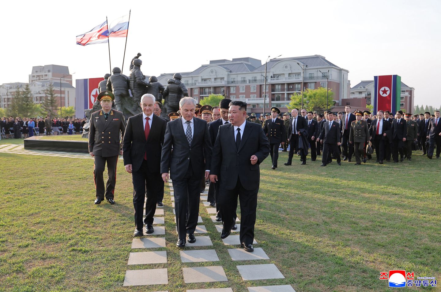 Russia-North Korea Friendship Monument Unveiled Amid Ukraine Invasion Standstill