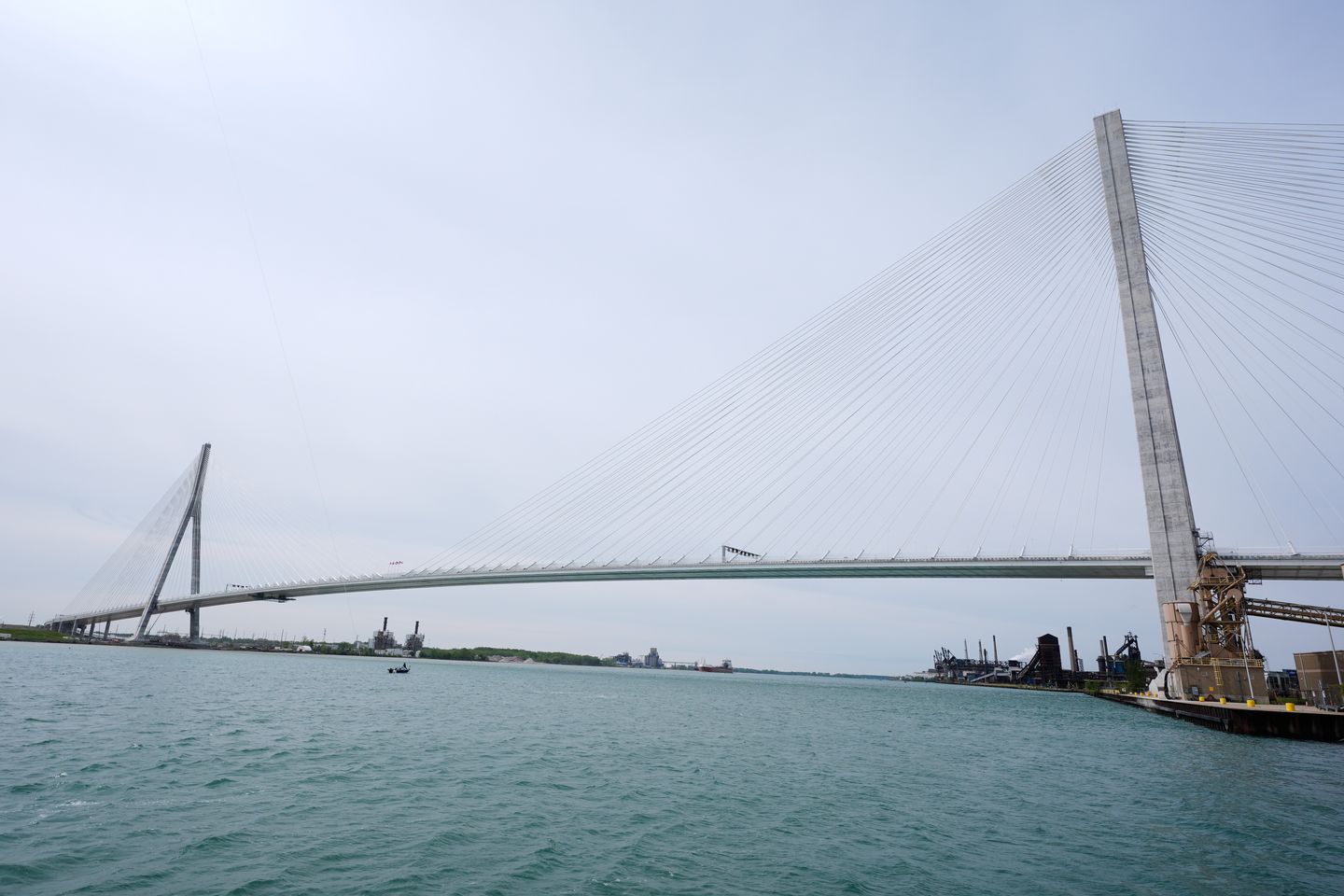 Canadian-built Bridge Across Detroit River to Open Despite Trump's Threats