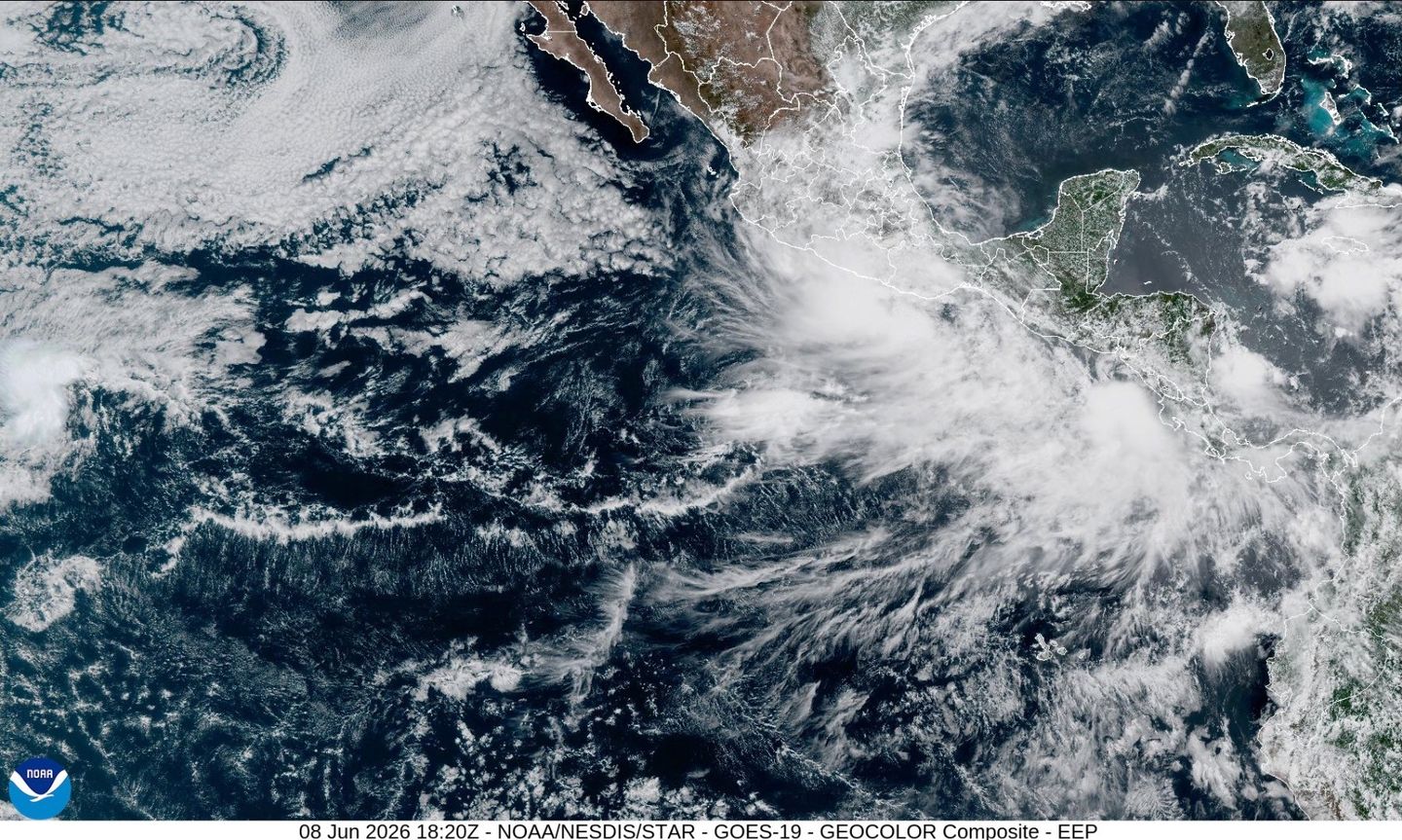 Tropical Storm Cristina Strengthens off Coast of Nicaragua