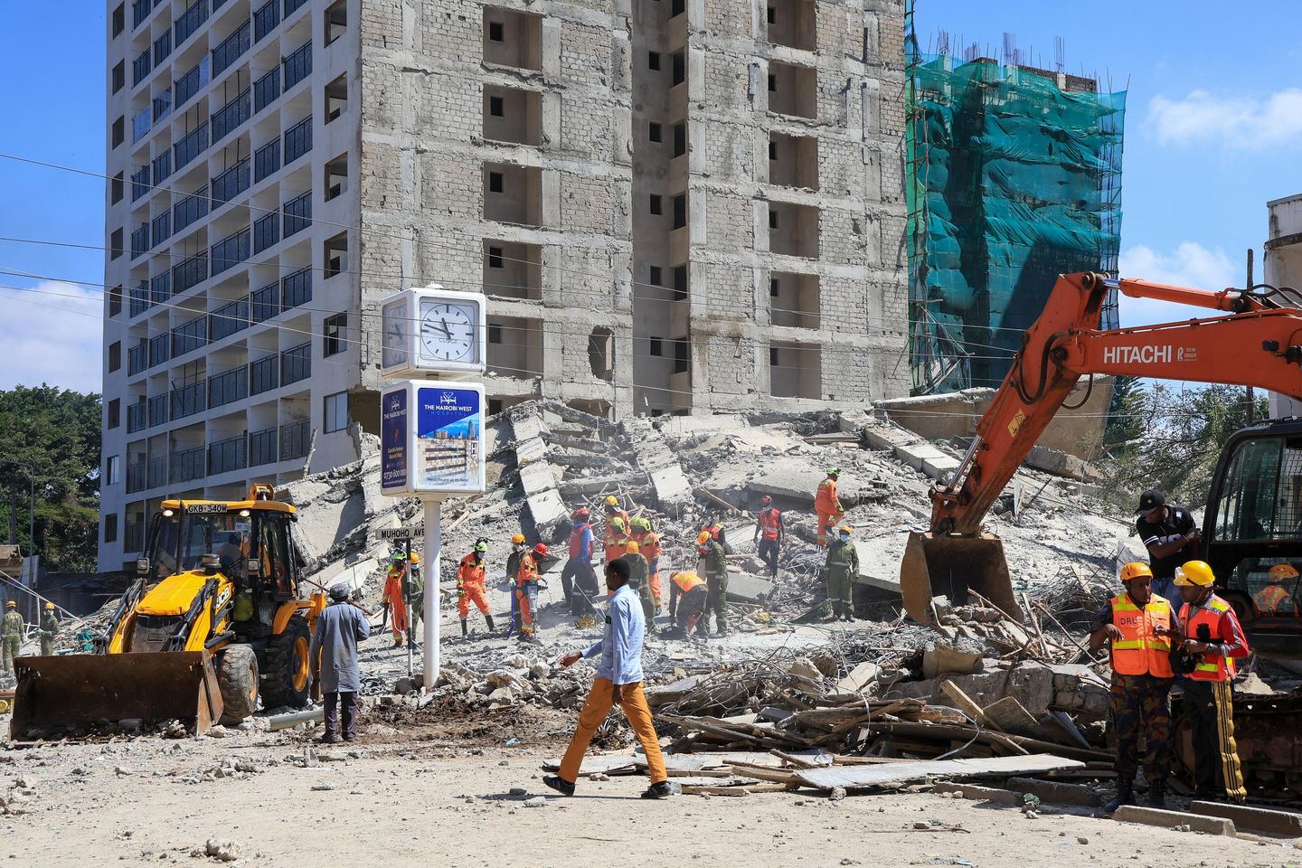 Tragedy Strikes Nairobi as Tall Building Collapses, Trapping 4 Individuals