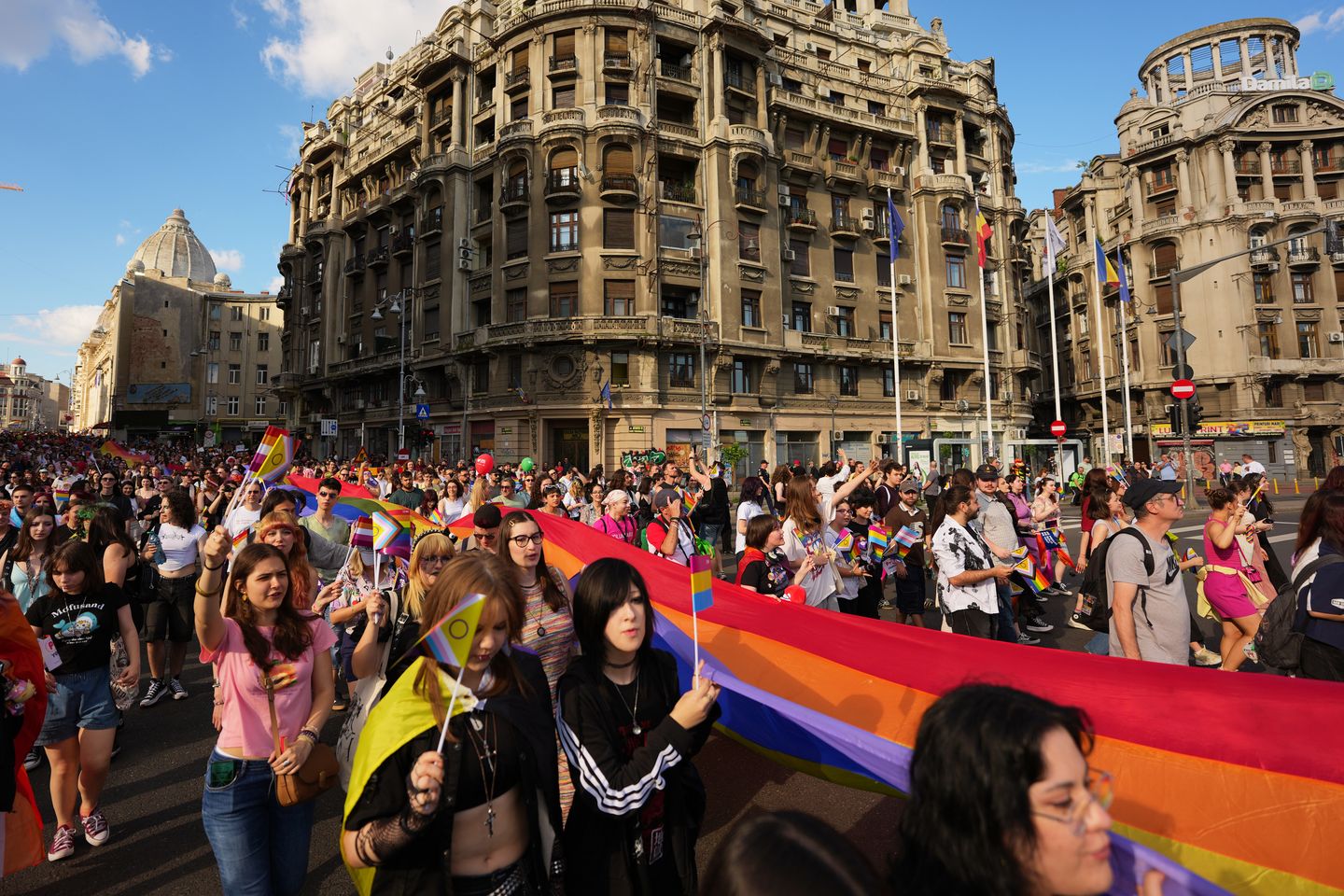 Massive Turnout in Pride Marches Across Romania and Bulgaria