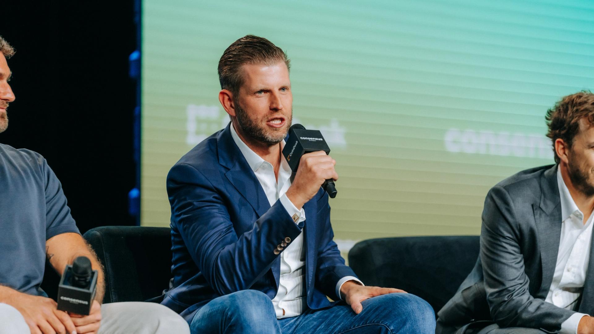 Eric Trump Slams Banks as 'Anti-American' During Stablecoin Battle
