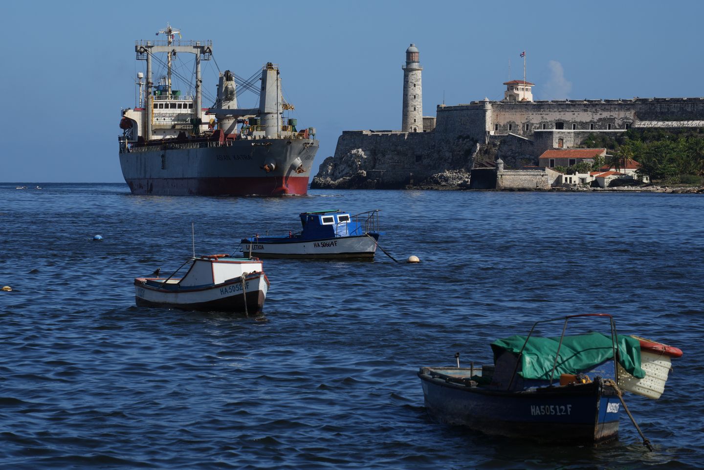 Humanitarian Aid Ship Arrives in Havana Amid U.S.-Cuba Tensions