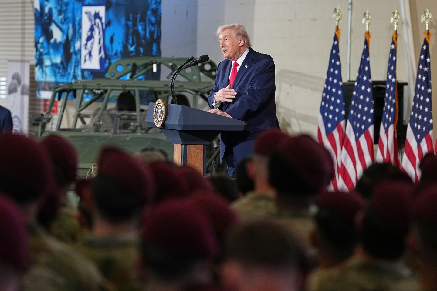 Trump honors troops who captured Venezuela's Maduro